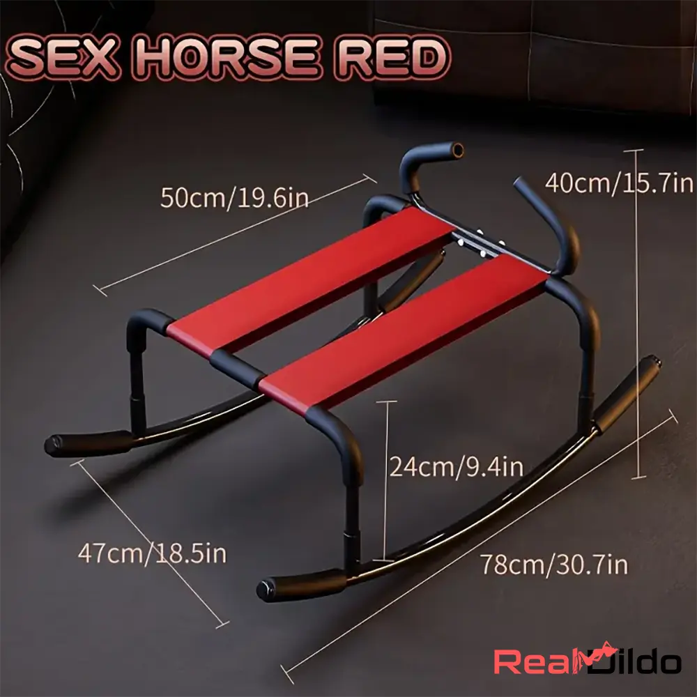 Horse Riding Dildo Chair With Handrails For Vaginal Intimate Furniture - Real Dildo