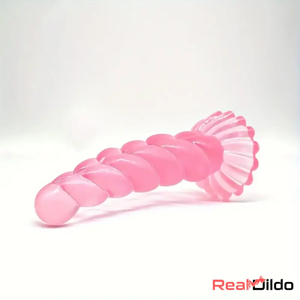 6.69in Real Fantasy Odd Twist Dildo For Women Vagina Anal Sex Toy - Real Dildo