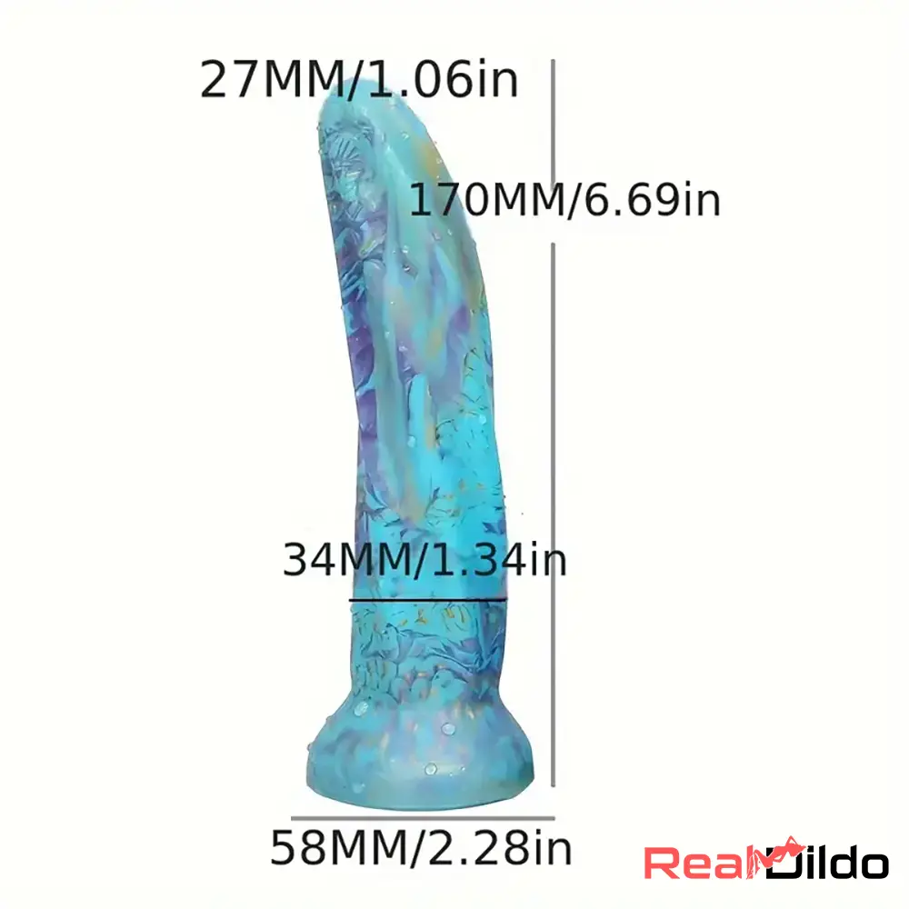 6.69in 9.65in 12.4in Silicone Soft Big Monster Dildo For Women Adult Toy - Real Dildo