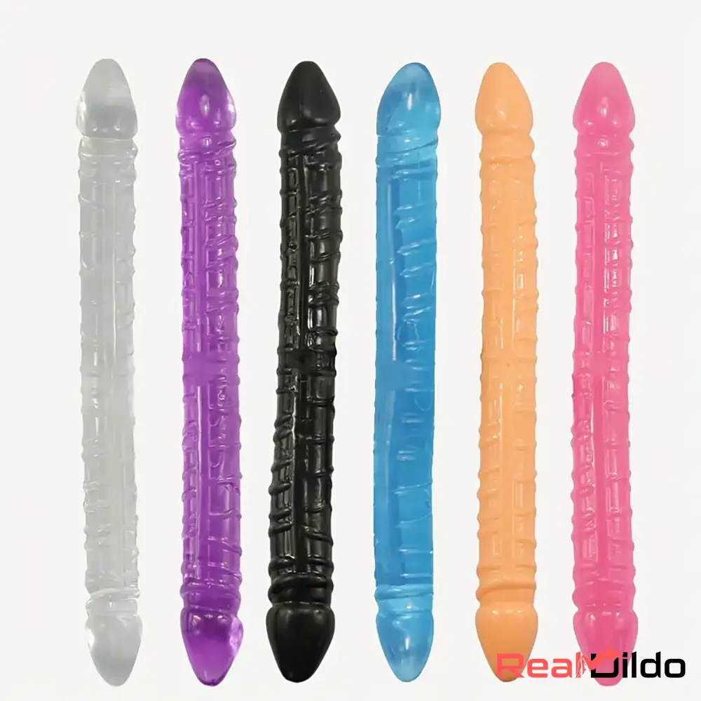 13.19in Dual Ended Long Big Dildo Sex Toy For Increased G-Spot Intense - Real Dildo