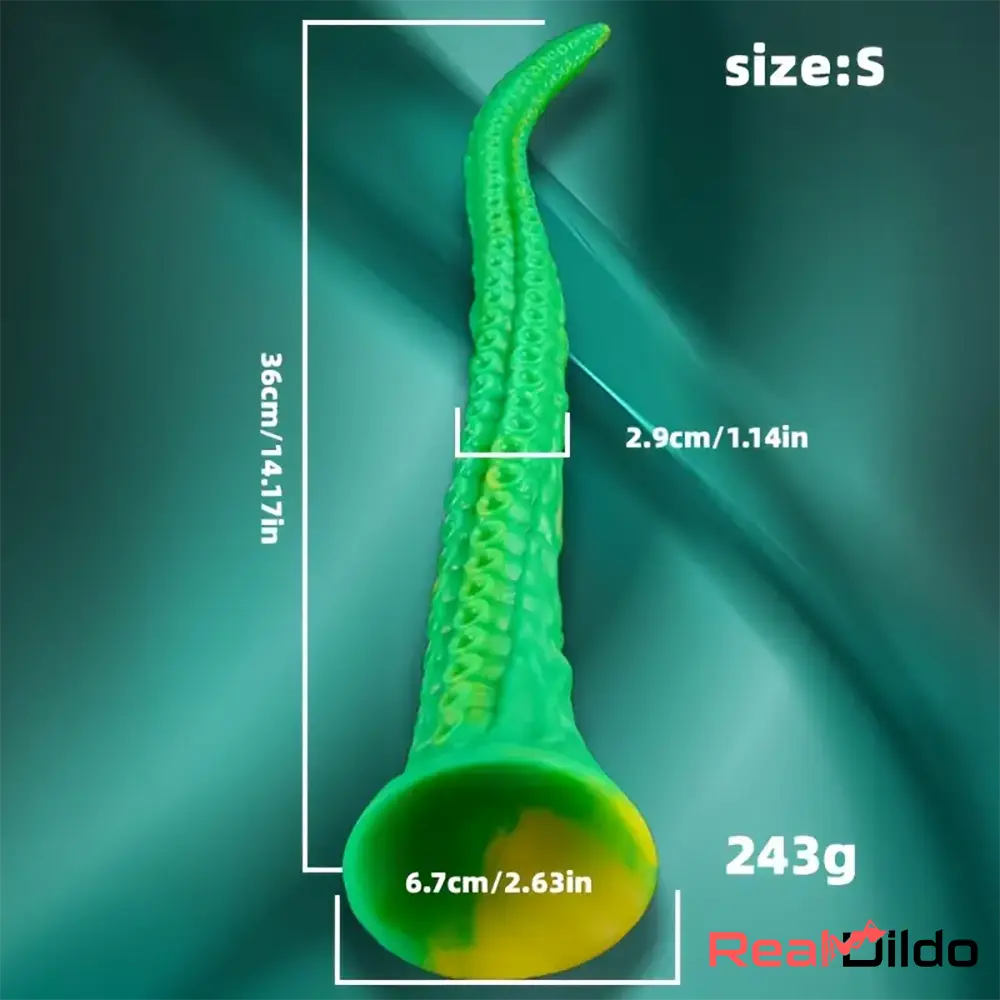 14.17in 17.7in 22.04in Octopus Tentacle Silicone Soft Huge Long Dildo - Real Dildo