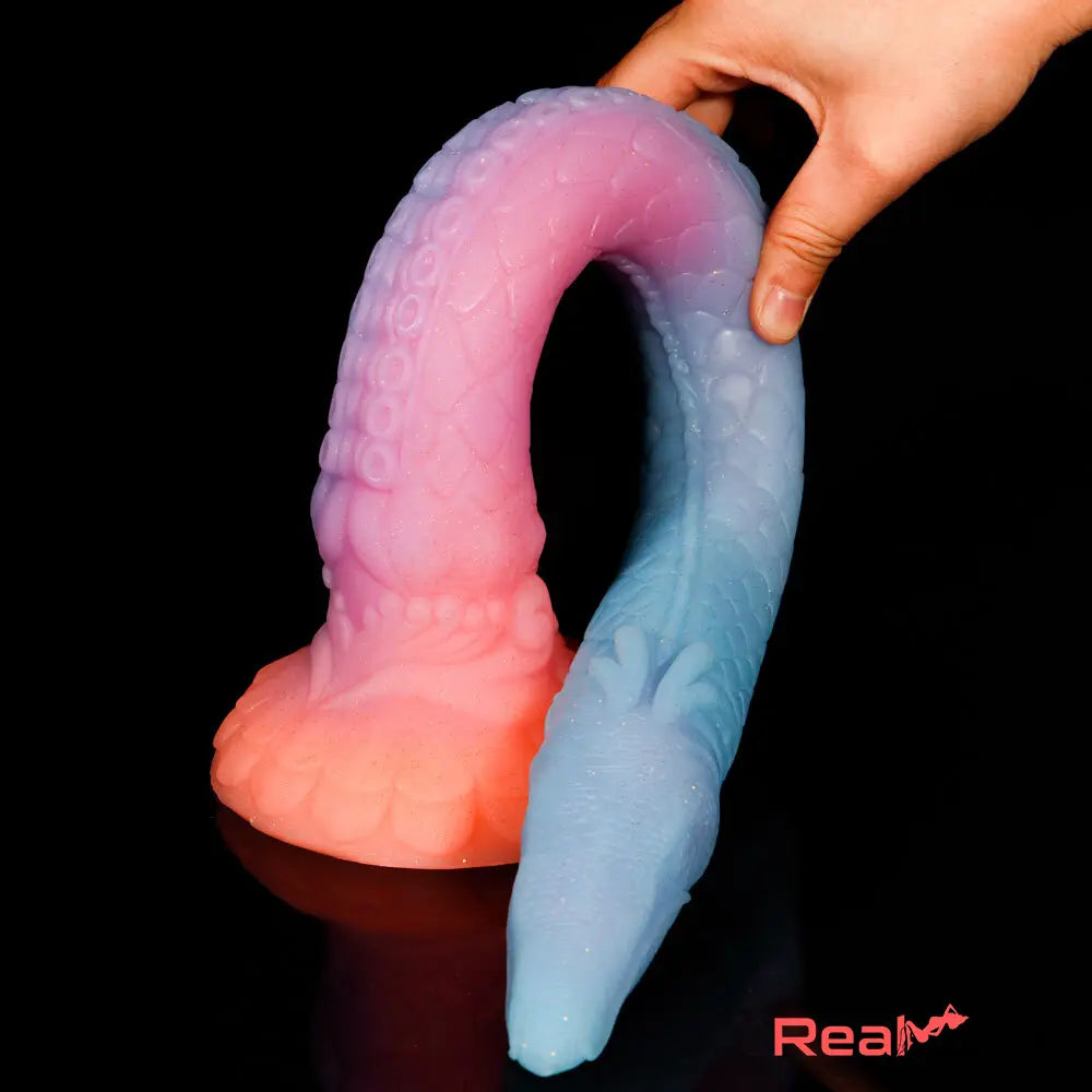 17.91in Super Big Long Silicone Soft Snake Dildo For Adult Men Women - Real Dildo