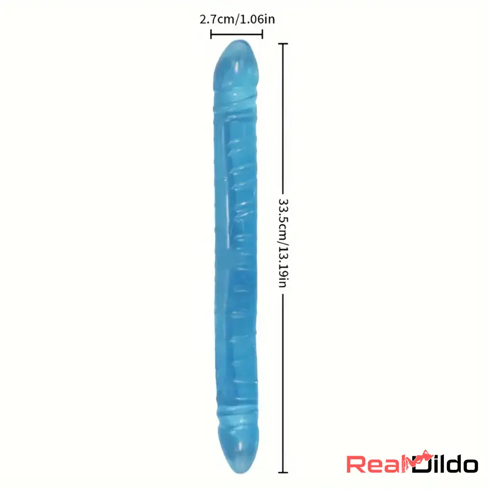 13.19in Dual Ended Long Big Dildo Sex Toy For Increased G-Spot Intense - Real Dildo