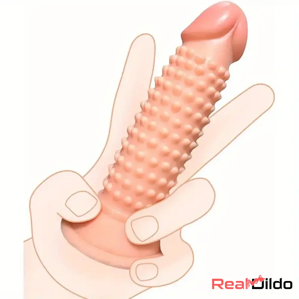 5.2in Spiked Dildo For Anal Expansion Skin Feeling Dildo Adult Sex Toy - Real Dildo