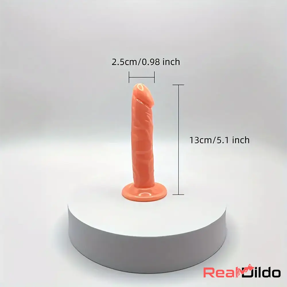 5.1in 6.1in 6.69in 7.28in Realistic Silicone Dildo Skin Feeling Sex Toy - Real Dildo