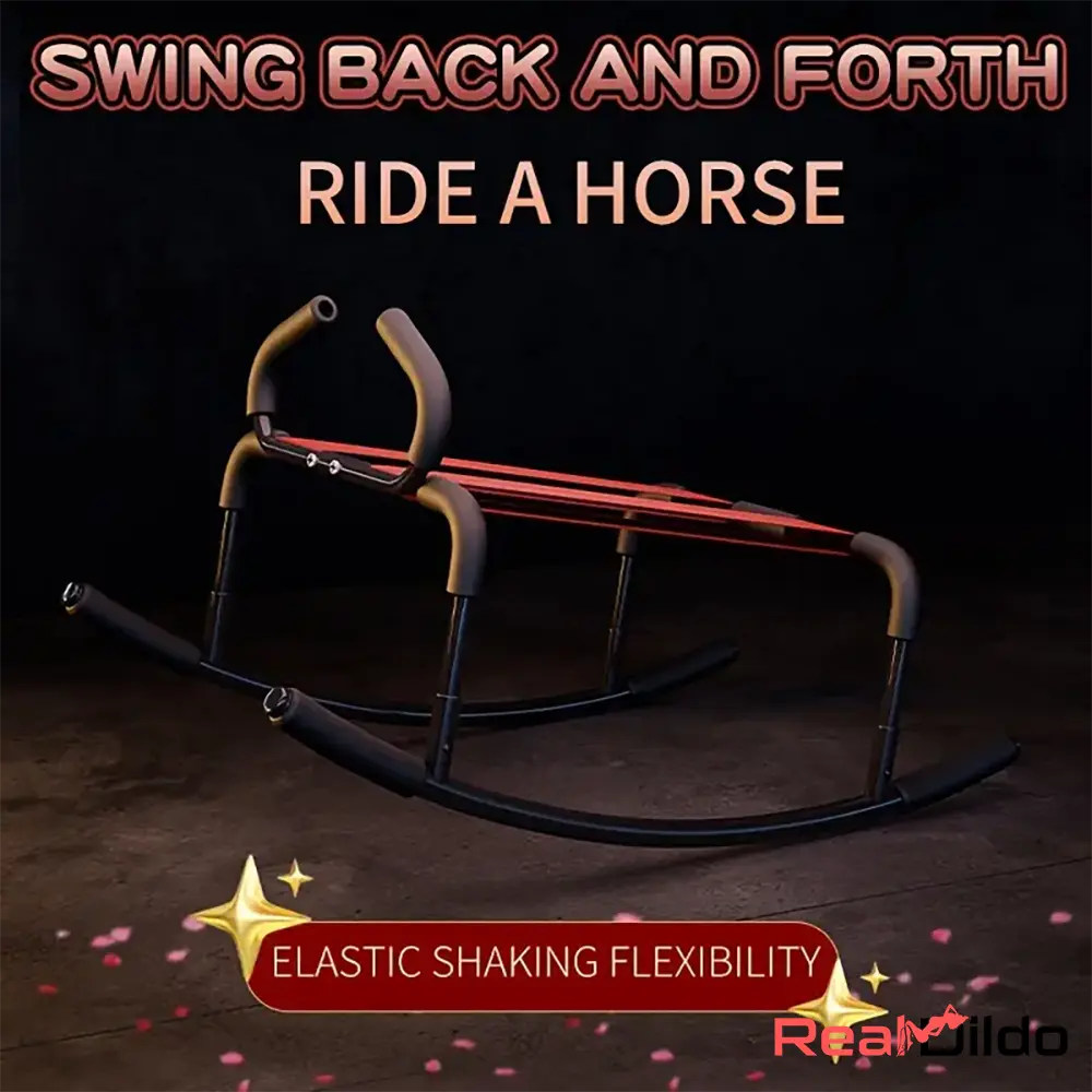 Horse Riding Dildo Chair With Handrails For Vaginal Intimate Furniture - Real Dildo