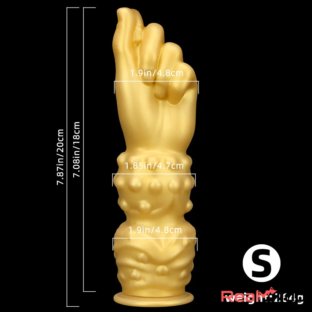 7.87in 10.82in 14in Thick Large Silicone Soft Hands Fist Vagina G-spot Dildo - Real Dildo