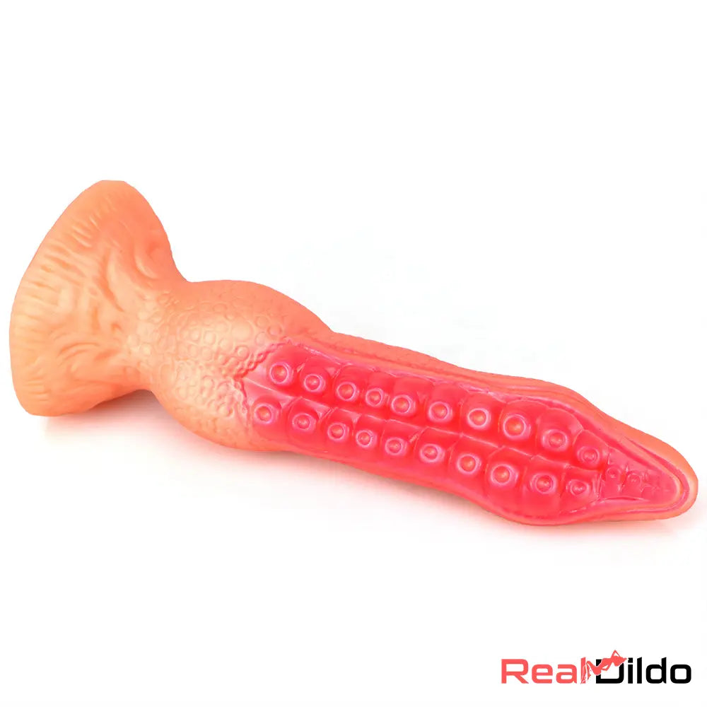 7.08in 9.06in 10.24in 11.81in Octopus Tentacles Odd Silicone Skin Feeling Dildo - Real Dildo