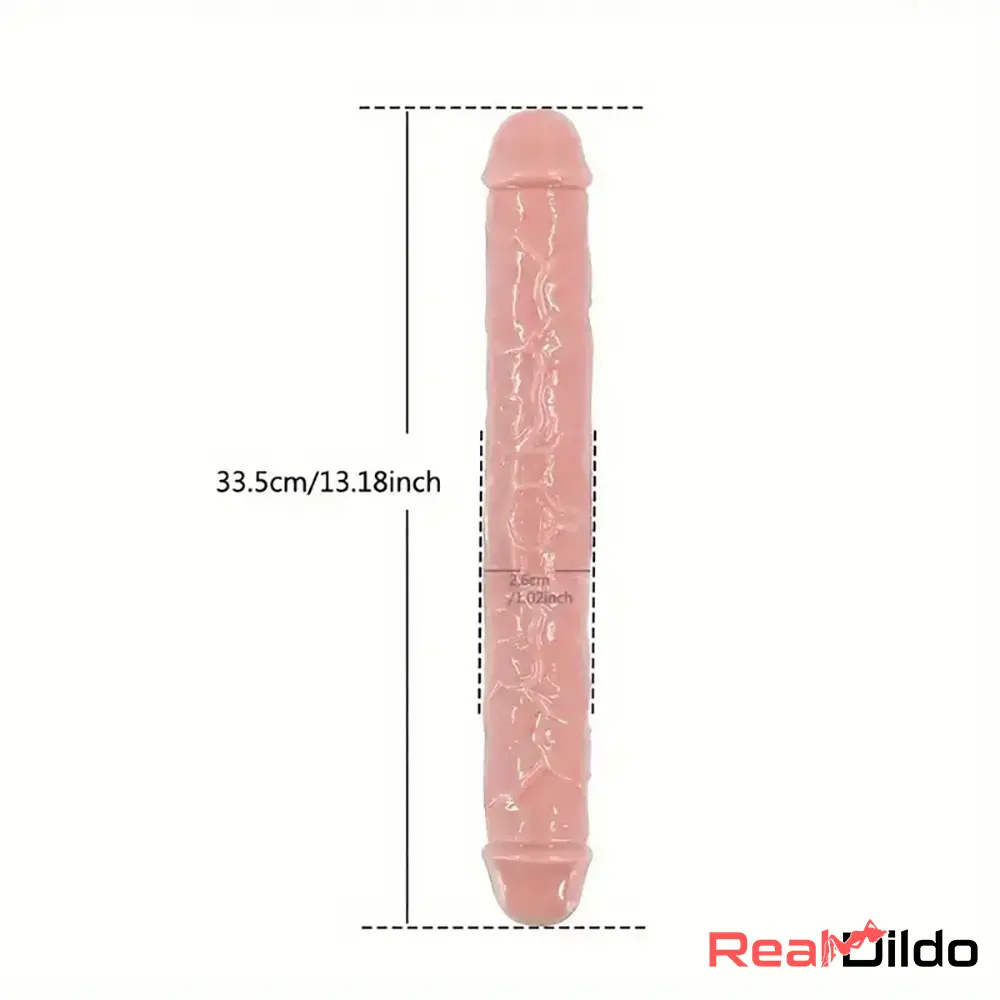 13.18in Realistic Double Headed Long Dildo For Female Vagina Stimulator - Real Dildo