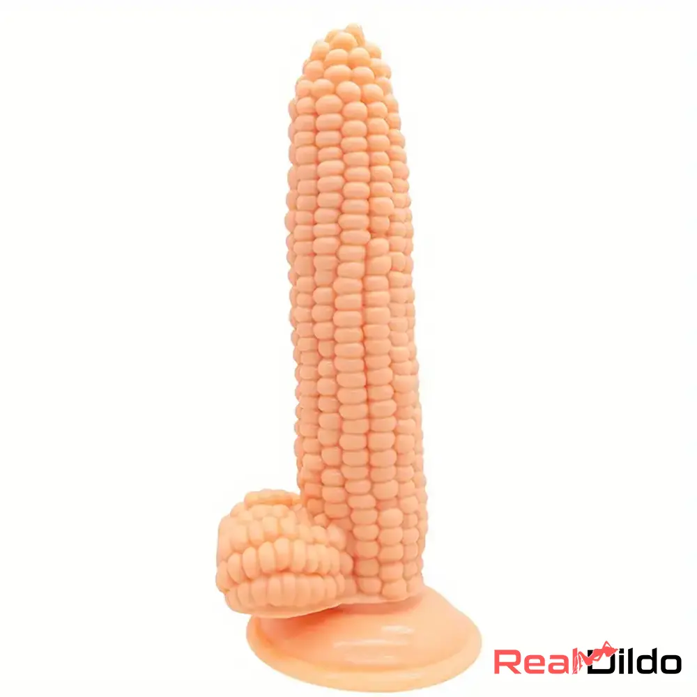 7.9in Real Vegetable Corn Dildo For Masturbation Orgasm Adult Sex Toy - Real Dildo