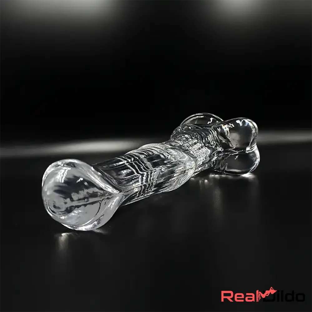 6.6in 7.8in 8.6in 9.8in Clear Black Horse Cock Dildo For G Spot Stimulate - Real Dildo