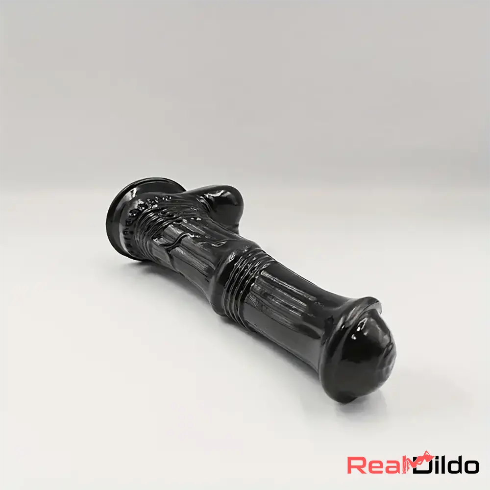 6.6in 7.8in 8.6in 9.8in Clear Black Horse Cock Dildo For G Spot Stimulate - Real Dildo