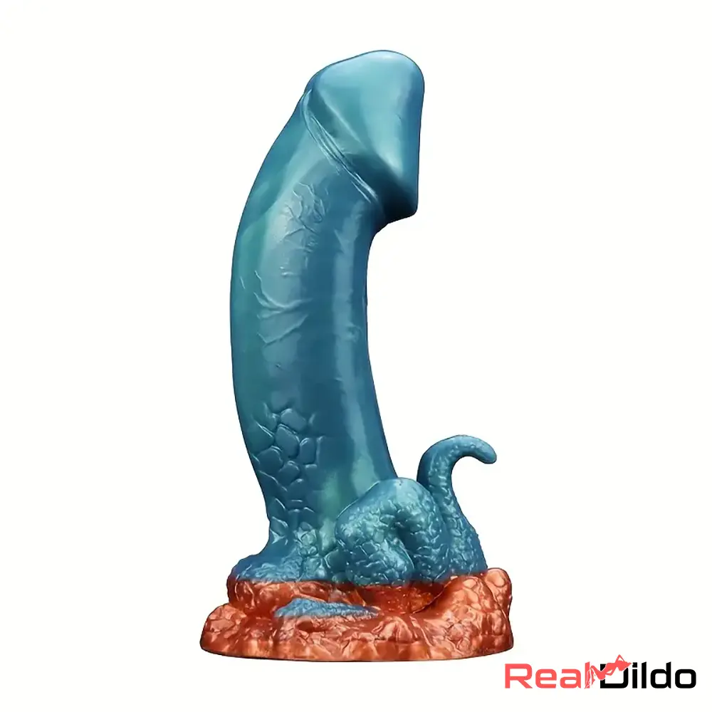 7.13in Dinosaur Monster Silicone Female Soft Dildo For Prostate Sex Toy - Real Dildo